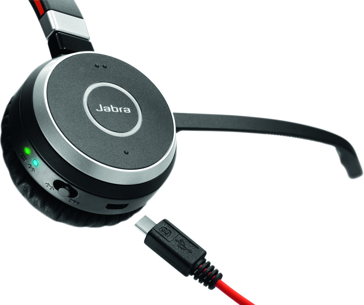 Vorschau: Jabra Evolve 65 SE Link380a MS Stereo - schnurloses Stereo Head-Set zertifiziert für Microsoft Teams