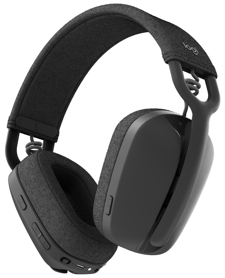 Vorschau: Logitech Zone Vibe Wireless Headset mit Adapter USB-C via Bluetooth, ohrumschließend -Zertifiziert f