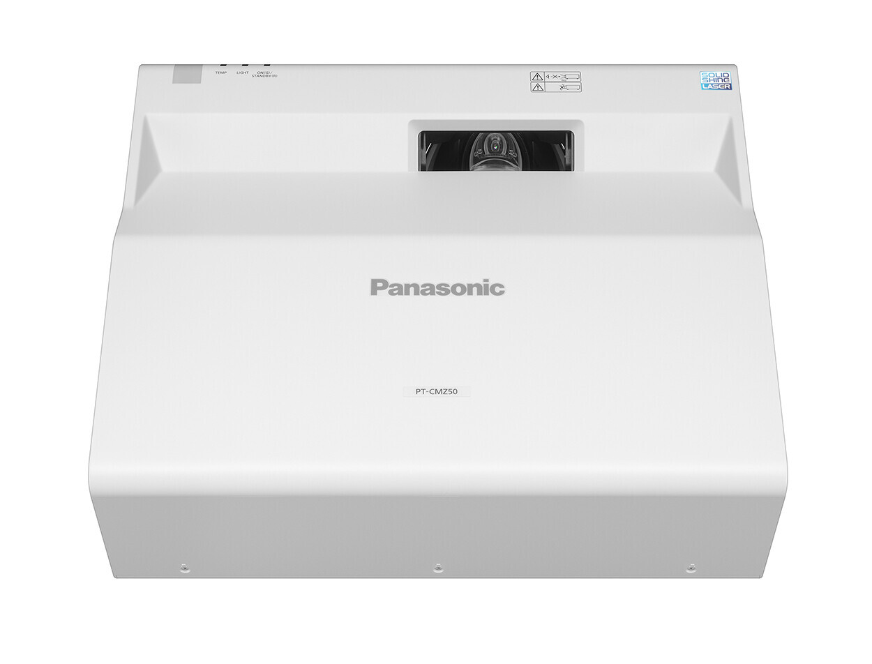 Vorschau: Panasonic PT-CMZ50E Ultrakurzdistanz Laser Beamer mit WUXGA Auflösung