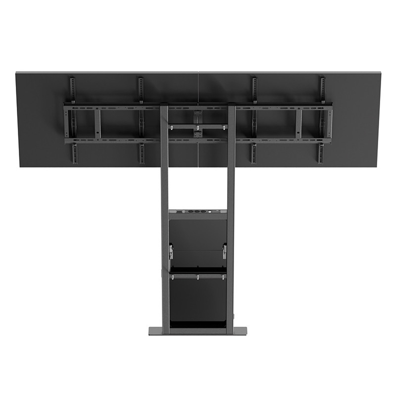 Vorschau: Hagor Pro-Tower Wall Dual Standsystem zur Boden-Wand-Montage mit Dualaufnahme