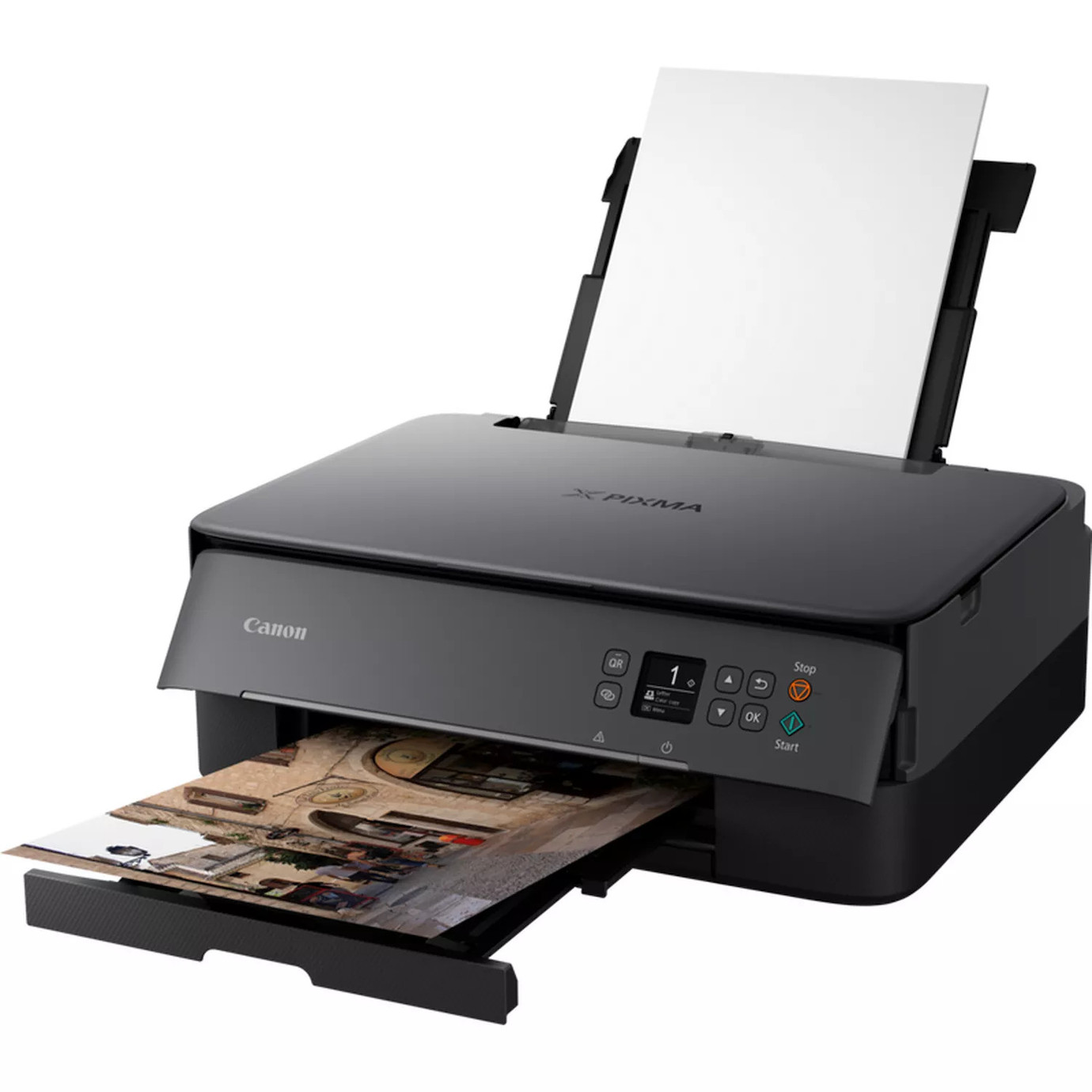 Vorschau: Canon PIXMA TS5350i 3-in-1 WLAN-Farb-Multifunktionsdrucker, Schwarz - Demo