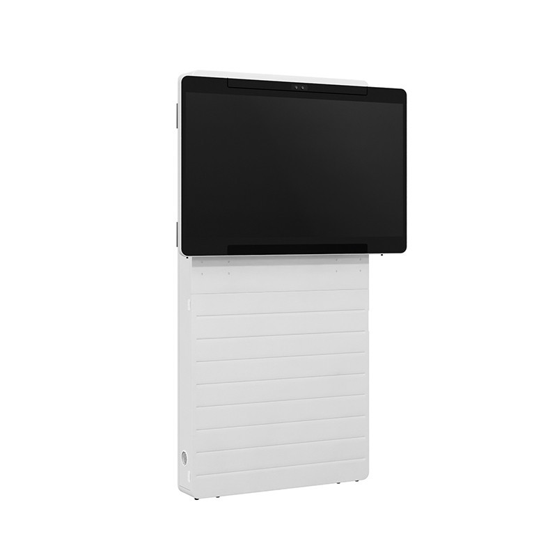 Vorschau: Hagor Medienstele Boden-Wand-Montage - Version breiter Korpus - passend für Cisco WebEx Board Pro 55