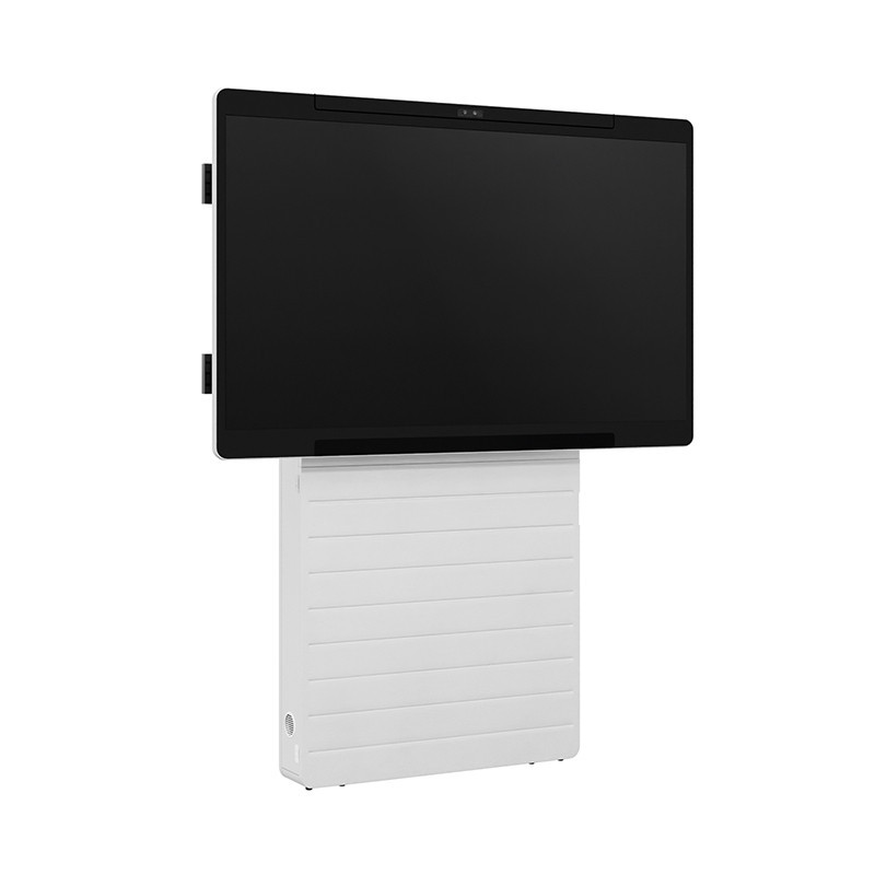 Vorschau: Hagor Medienstele Boden-Wand-Montage - Version breiter Korpus - passend für Cisco WebEx Board Pro 75