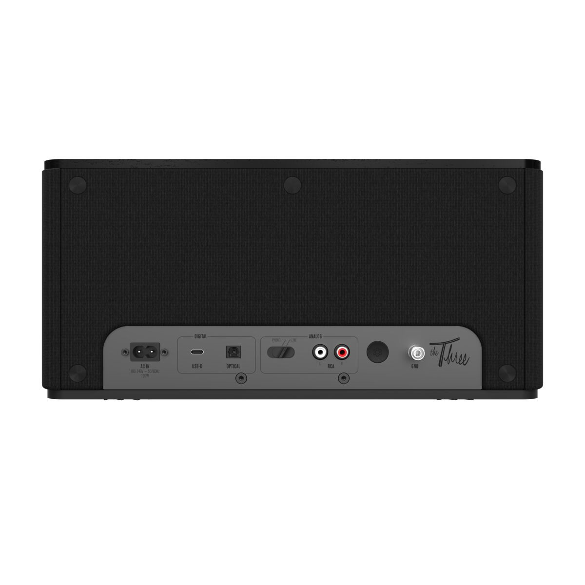 Vorschau: Klipsch The Three Plus - Bluetooth Lautsprecher, 3. Generation, matt schwarz - Demoware