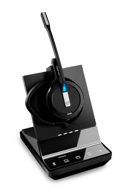 Vorschau: EPOS IMPACT SDW 5015 - kabelloses USB-A Mono DECT-Headset mit Basisstation