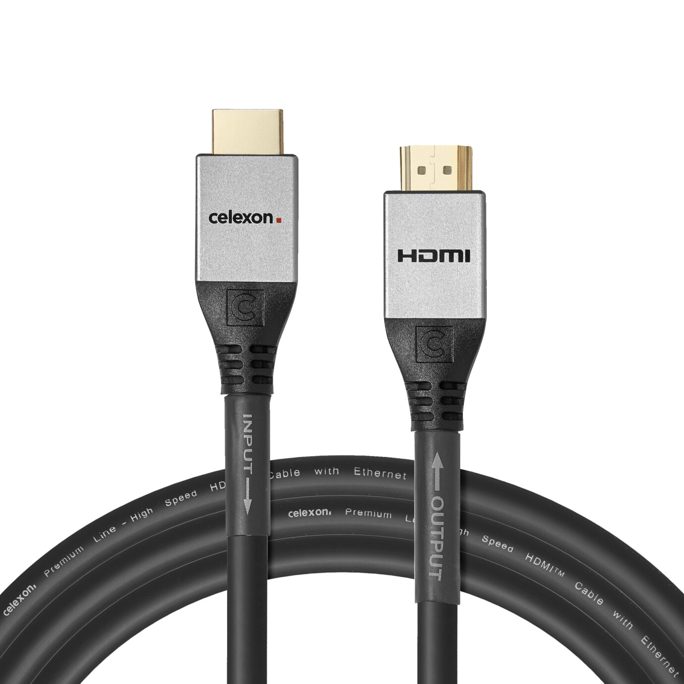 Vorschau: celexon aktives HDMI Kabel mit Ethernet - 2.0a/b 4K 7,5m - Professional Line