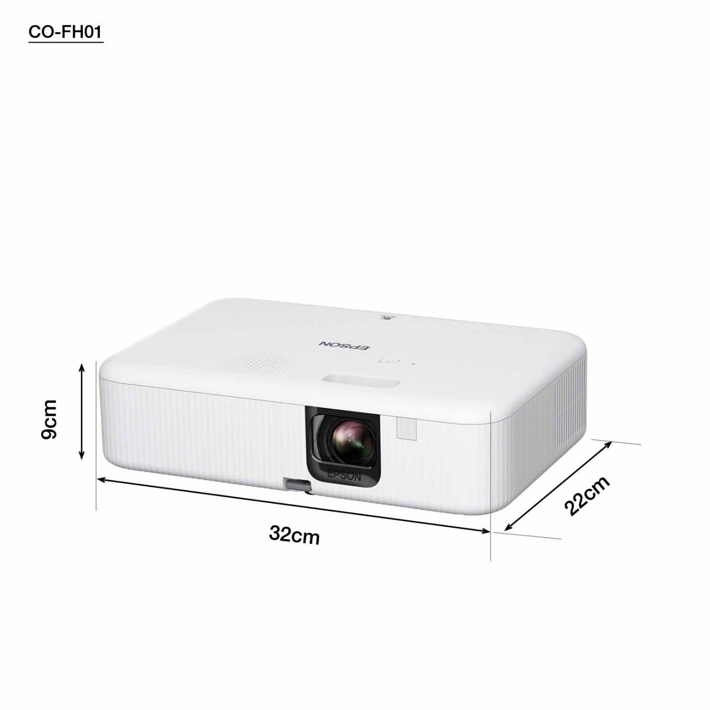 Vorschau: Epson CO-FH01 Kompakter Heimkino Beamer mit 3.000 ANSI Lumen und Full HD