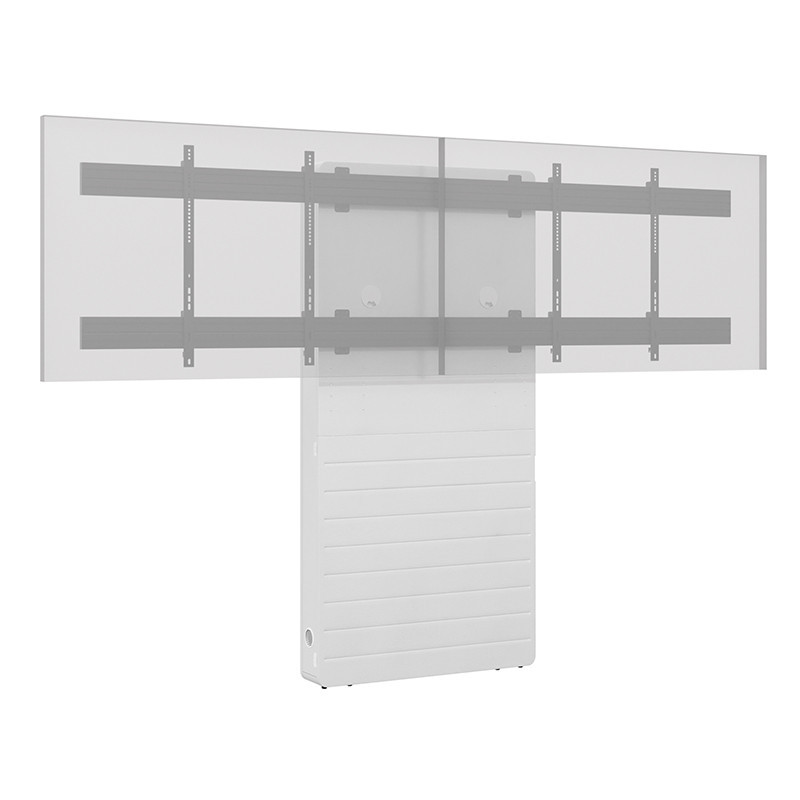 Vorschau: Hagor CON-Line® Big W Dual 65 - 75" Medienstele, Boden-Wand Montage