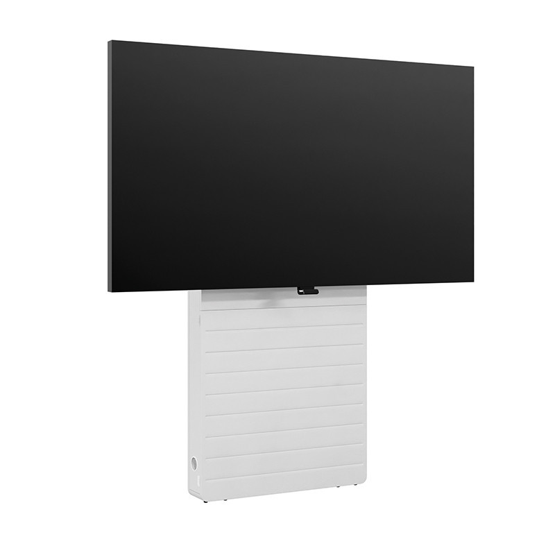 Vorschau: Hagor CON-Line® Big W Lift 75 - 98" Medienstele, Boden-Wand Montage, elektrisch höhenverstellbar