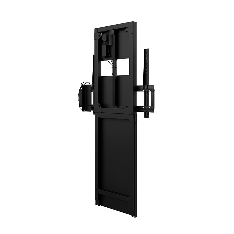 Vorschau: Hagor WH Moto Slim Stud-wall mit motorischer Höhenverstellbarkeit für 42-75" Display