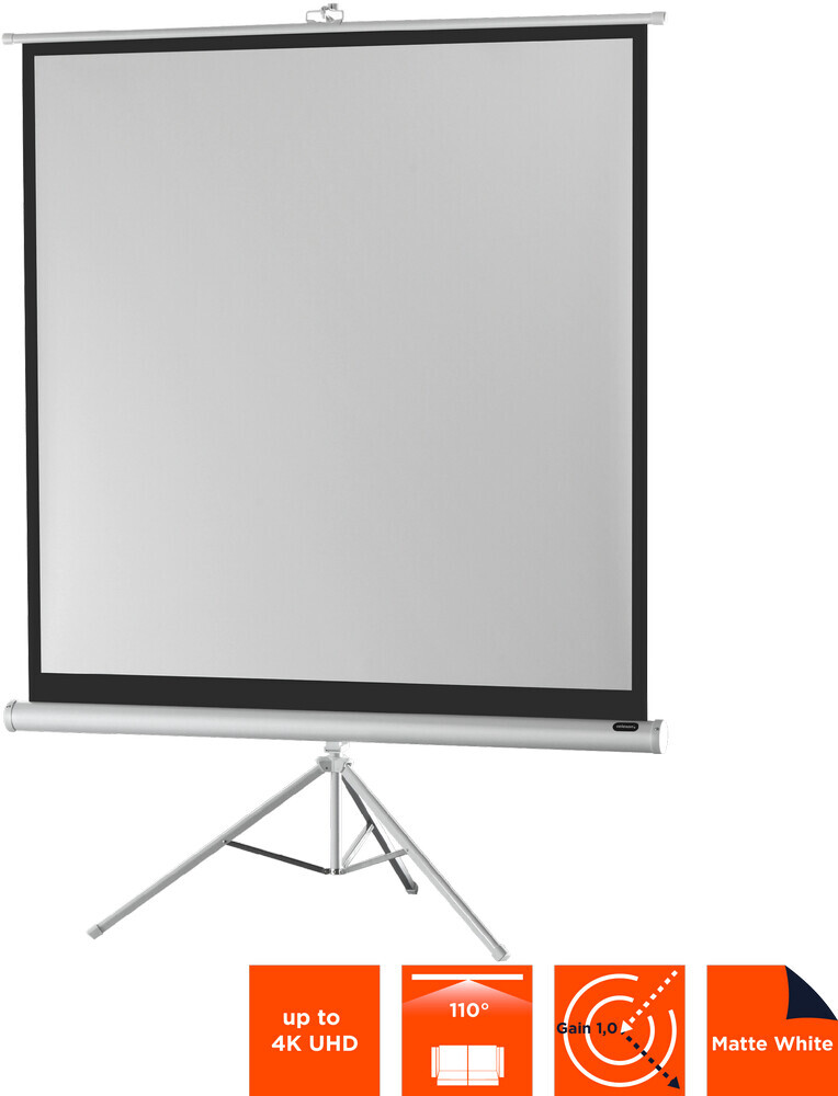 Vorschau: celexon Stativleinwand Economy 184 x 184 cm - White Edition