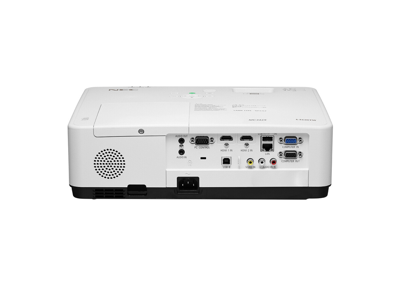 Vorschau: NEC MC372W Business Desktop Beamer mit 3700 Lumen und WXGA Auflösung