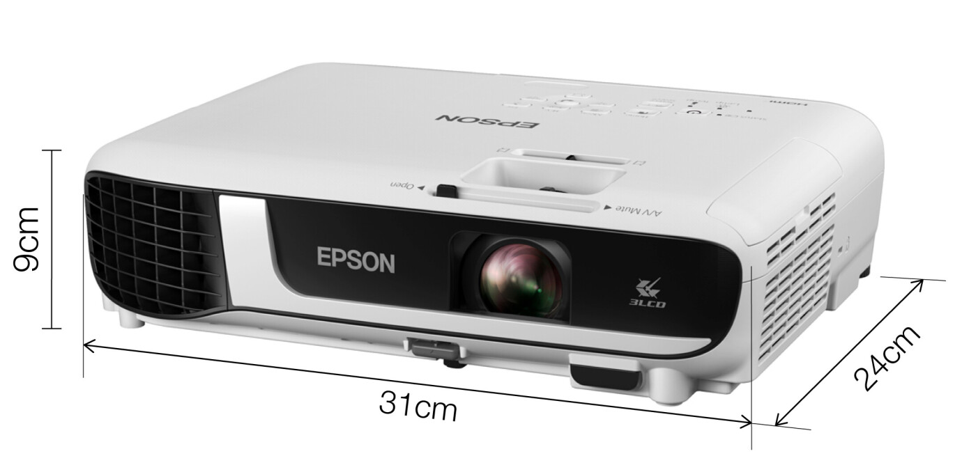 Vorschau: Epson EB-W51 Businessbeamer mit 4000 Lumen und WXGA - Demo