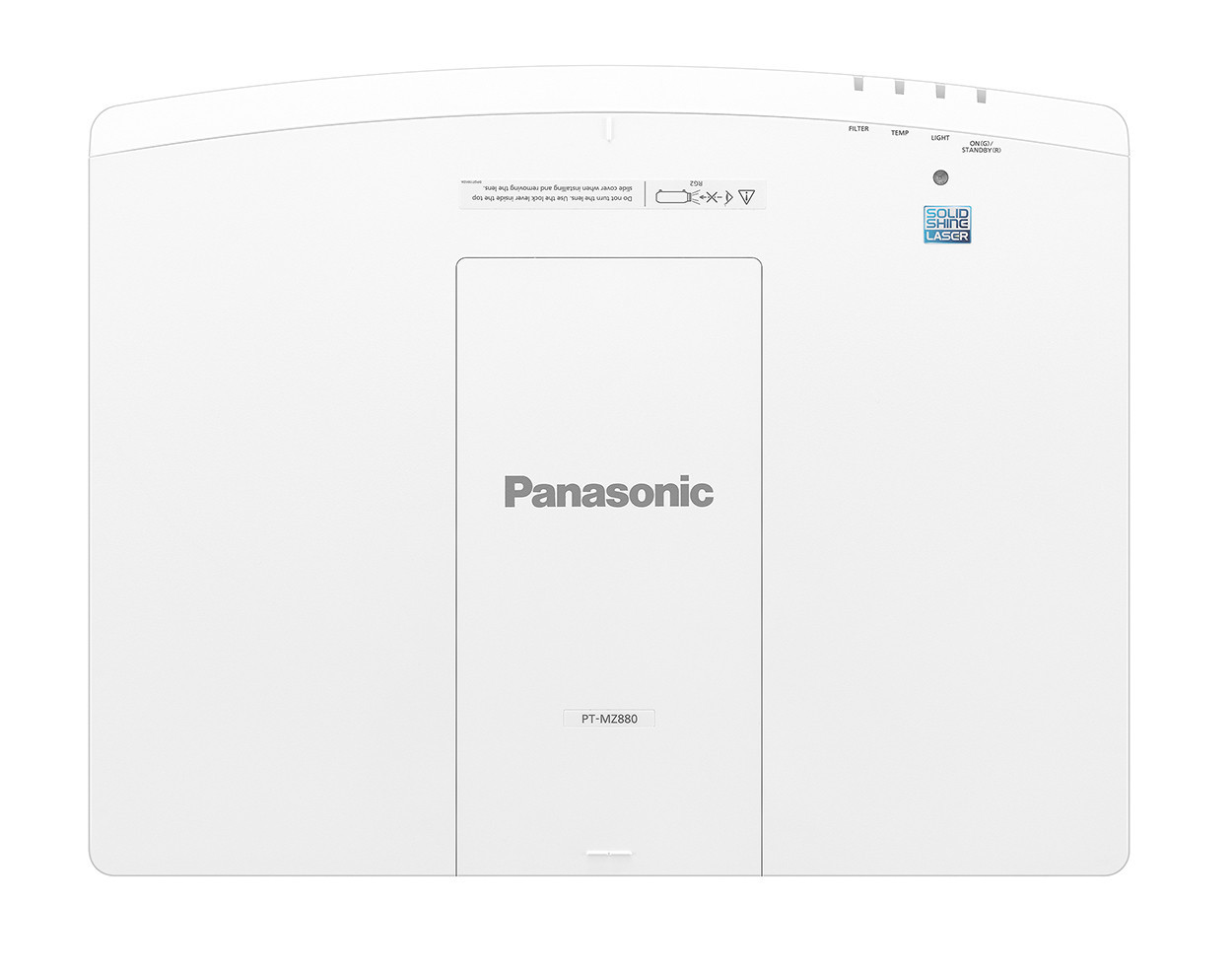 Vorschau: Panasonic PT-MZ880, weiss Installationsbeamer mit 8000 Lumen und WUXGA - Demo