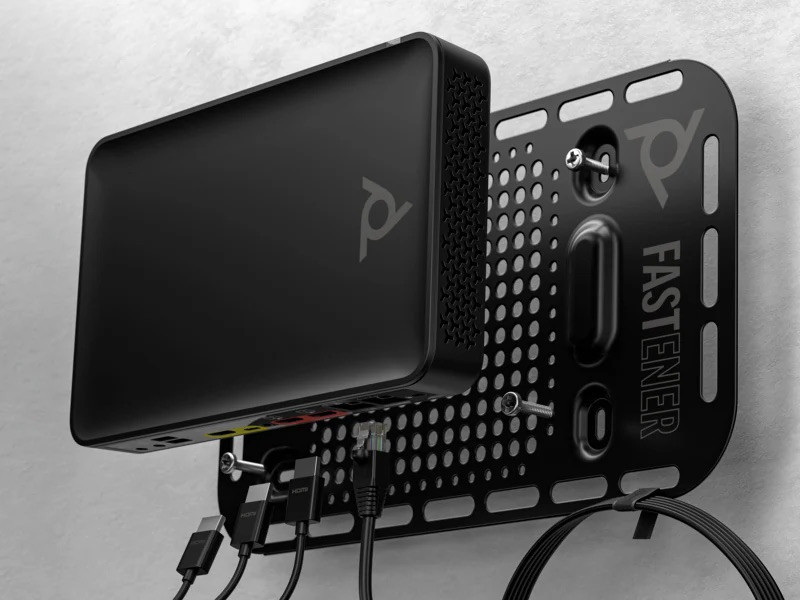 Vorschau: Poly Studio G62 Videokonferenzsystem mit Halterungsplatten-Kit