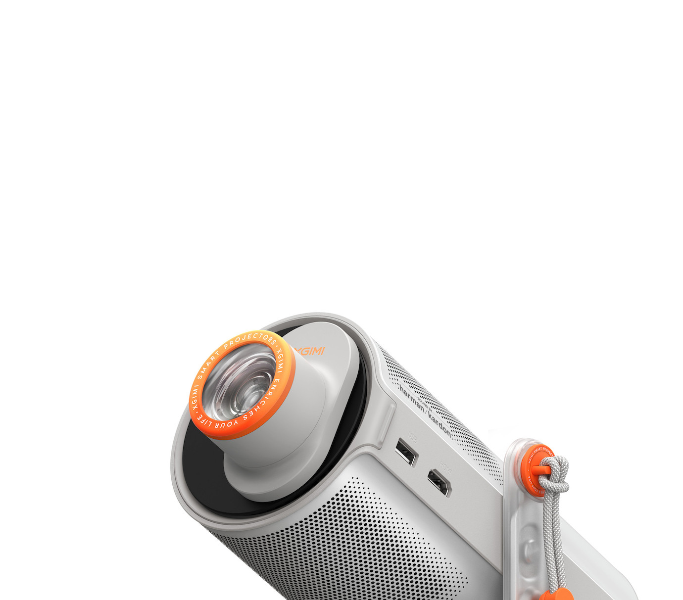Vorschau: XGIMI MoGo 4 Laser Tragbarer Laser Full-HD-Smart-Projektor mit 360° Sound und Ambient Light