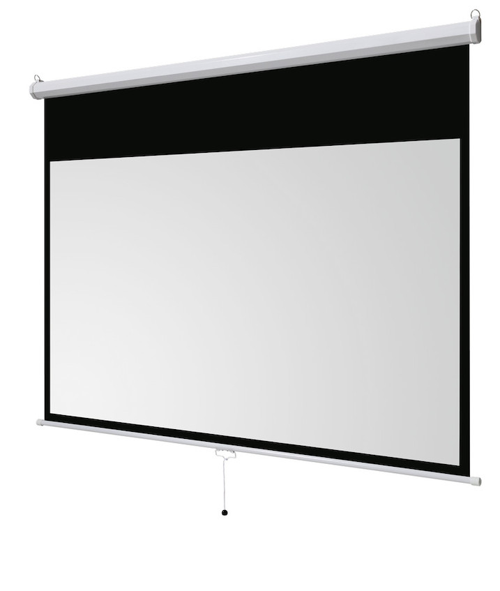 Vorschau: celexon basic line Rolloleinwand 240 x 135cm,Leinwand Format 16:9, Heimkino Leinwand, Beamerleinwand