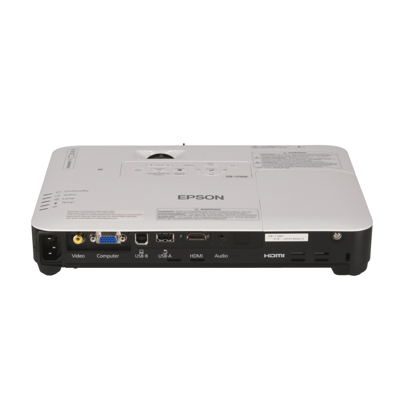 Vorschau: Epson EB-1795F - Demoware Platin