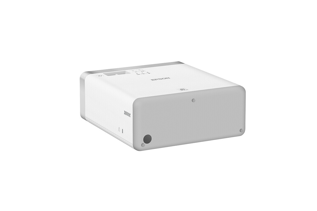 Epson EF-100W weiß mobiler Laserbeamer Android TV - WXGA Auflösung