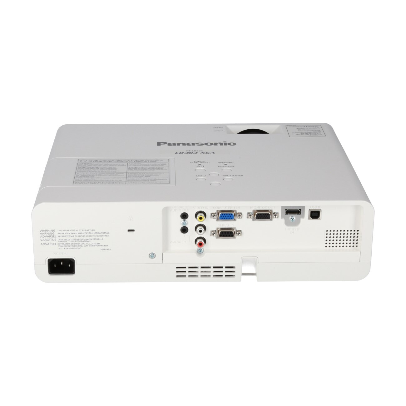Vorschau: Panasonic PT-LB303 Beamer mit 3100 ANSI-Lumen und XGA Auflösung