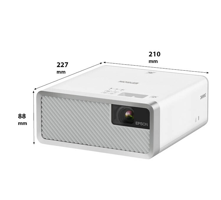 Epson EF-100W weiß mobiler Laserbeamer - WXGA Auflösung