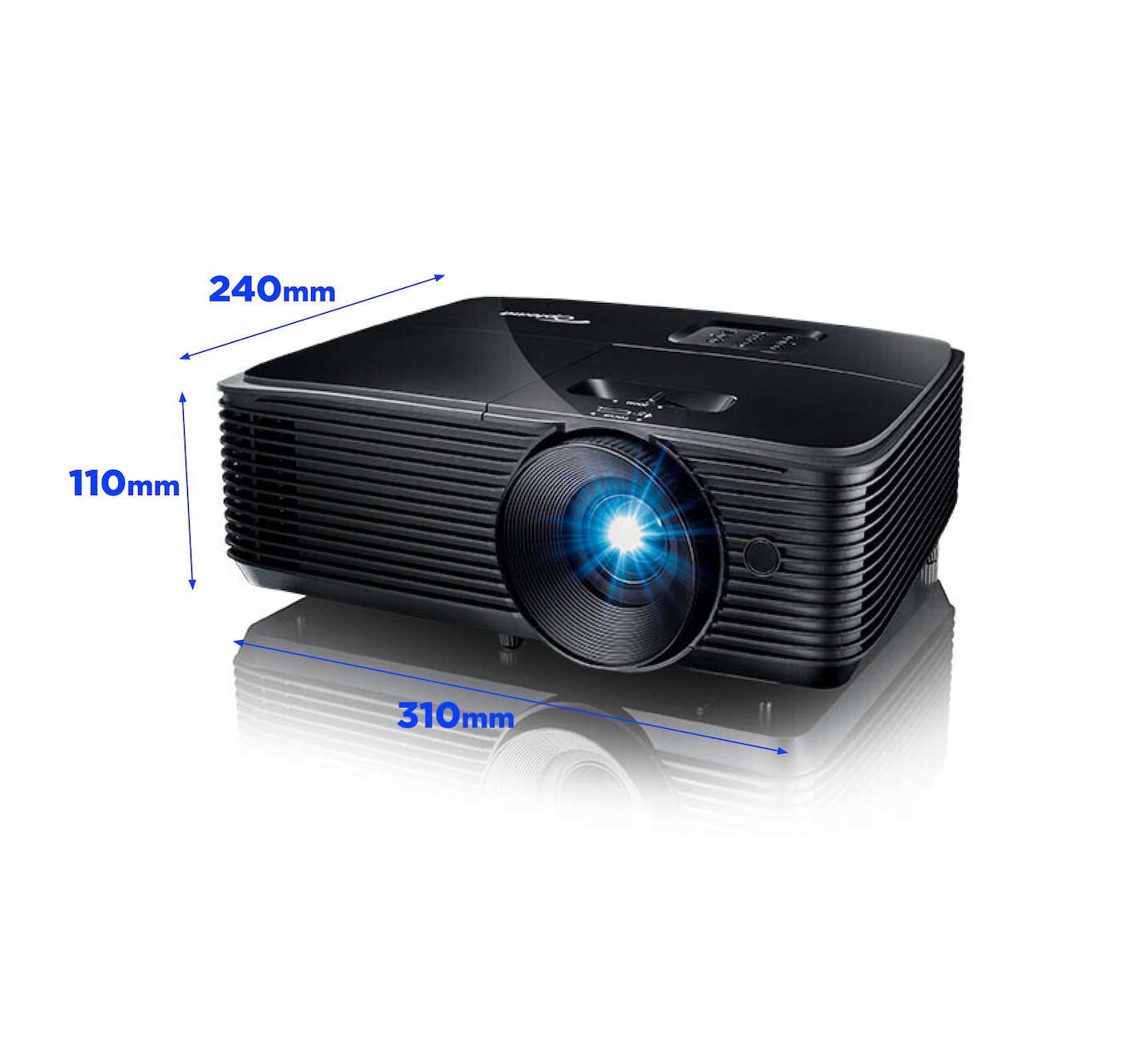 Vorschau: Optoma HD146X Heimkinobeamer mit 3600 ANSI-Lumen und Full HD Auflösung