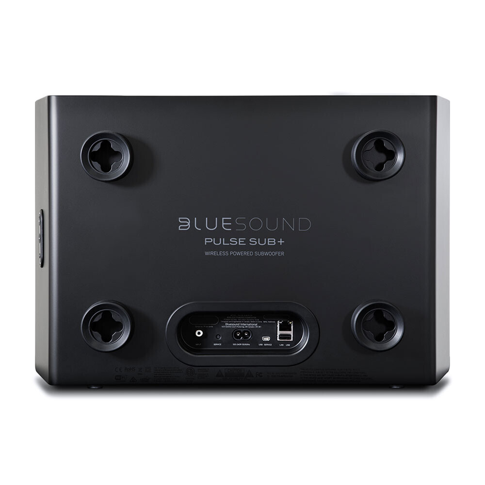 Vorschau: Bluesound Pulse Soundbar+ & Pulse Sub+ Bundle mit Dolby Atmos®, Schwarz