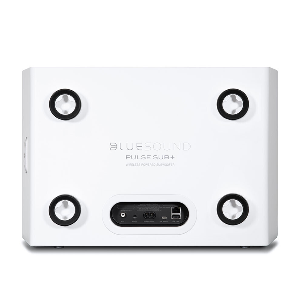 Vorschau: Bluesound Pulse Soundbar+ & Pulse Sub+ Bundle mit Dolby Atmos®, Weiß