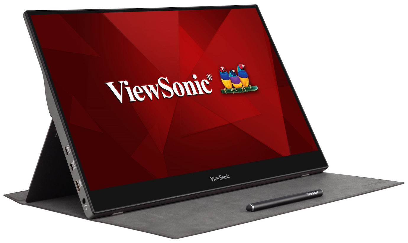 Vorschau: ViewSonic TD1655 16'' Touchmonitor mit Full HD Auflösung - Demo