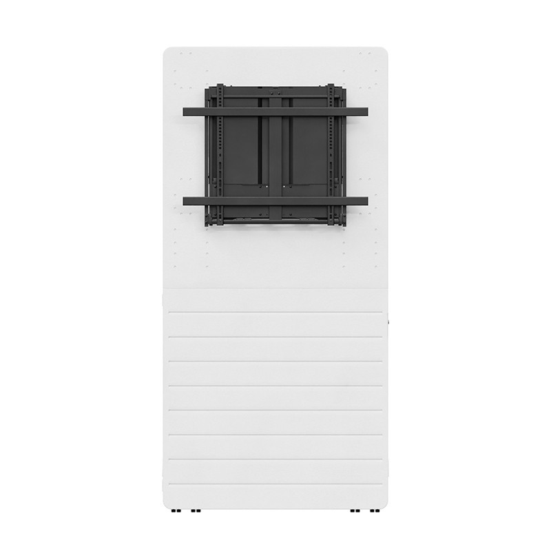 Vorschau: Hagor CON-Line® Big W Counterbalanced 65 - 86" Medienstele, Boden-Wand Montage
