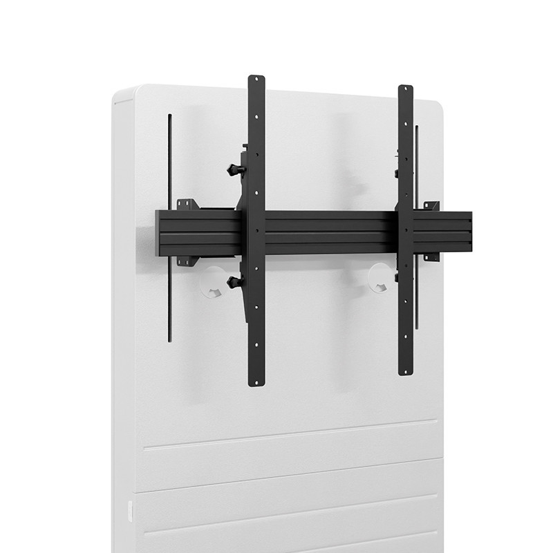 Vorschau: Hagor CON-Line® Big W Lift 75 - 98" Medienstele, Boden-Wand Montage, elektrisch höhenverstellbar