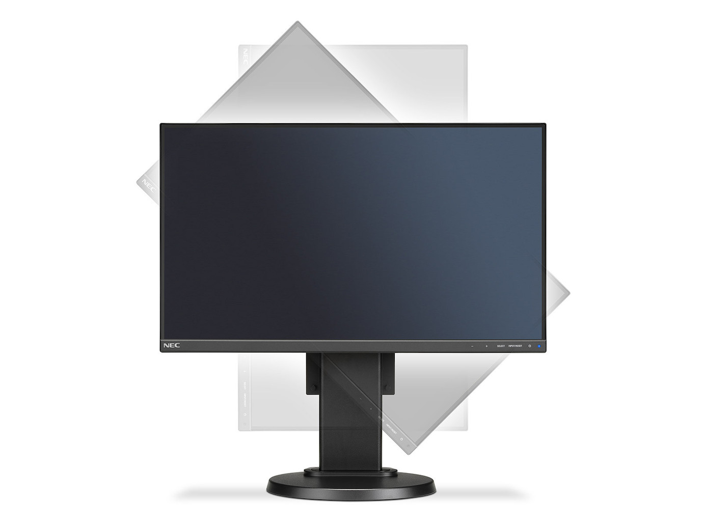 Vorschau: NEC MultiSync E221N, schwarz 22" LCD Monitor mit Full-HD und 6ms