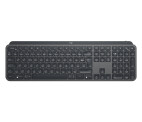 Logitech MX Keys Tastatur, kabellos, schwarz - ideal für Kreative und Programmierer