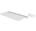 Vorschau: Logitech MK470 Slim Combo Set - Tastatur und Maus - kabellos - weiß