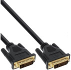 InLine DVI-D Anschlusskabel Premium, digital 24+1 Stecker / Stecker, Dual Link, 15m