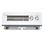 Vorschau: Kindermann Tischanschlussfeld CablePort desk² 6-fach 2 x Strom Alu Vorschau: Kindermann Tischanschlussfeld CablePort desk² 6-fach 2 x Strom Alu