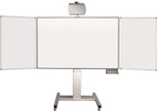 celexon Expert elektrische Pylonentafel Adjust 192 x 120cm PEN mit Flügeln