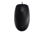Logitech B110 Silent Maus, kabelgebunden, schwarz