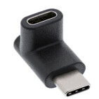 InLine USB 3.1 Adapter, Typ C Stecker an C Buchse, oben/unten gewinkelt (Gen.2)