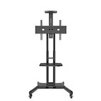 Hagor HP Twin Stand - mobiles Standsystem - 32-55" | max. VESA 600x400 | Traglast 50kg