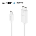 Purelink IS2100-015 Mini DisplayPort auf HDMI Kabel 4K 1,5m weiß