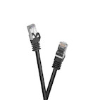 celexon CAT 6A Patchkabel - S/FTP 0,25m, schwarz