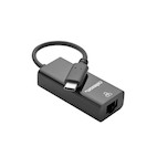 celexon USB-C zu Ethernet Adapter, schwarz