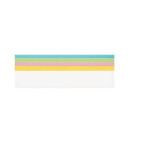 Legamaster Moderationskarte Streife 100 x 460 mm, sortiert, 100 St.