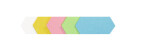 Legamaster Moderationskarte Raute 95 x 205 mm, sortiert, 500 St.