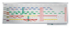 Legamaster PROFESSIONAL Jahresplaner 12 Monate 50x150cm