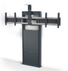 SMS New Presence Wall/Floor VC - fixe Boden-Wandhalterung mit Kamerahalterung - max 2x75” | max.VESA