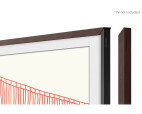 Samsung 85" Frame Rahmen Brown