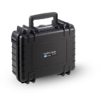 B&W Hartschalenkoffer Typ 1000 mit Würfelschaum, schwarz