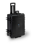 B&W Hartschalenkoffer Typ 6800 mit Würfelschaum, schwarz